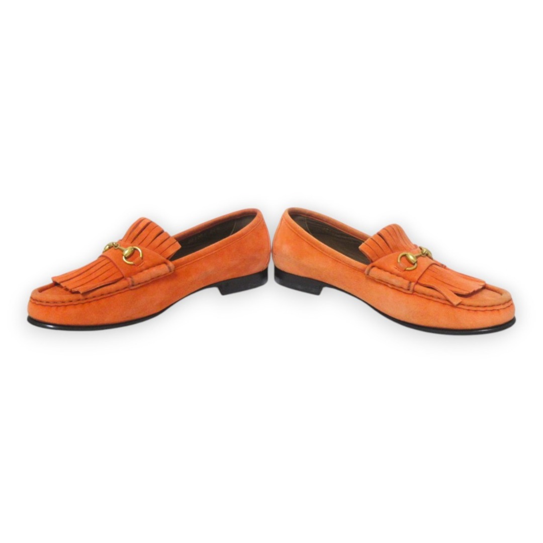 GUCCI - 良品 GUCCI グッチ スエードレザー ホースビット GUCCI - 良品 GUCCI グッチ スエードレザー ホースビット