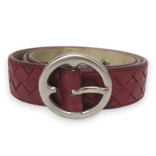 BOTTEGA VENETA - ボッテガヴェネタ ベルト レザー グリーン BOTTEGA VENETA - ボッテガヴェネタ ベルト レザー グリーン