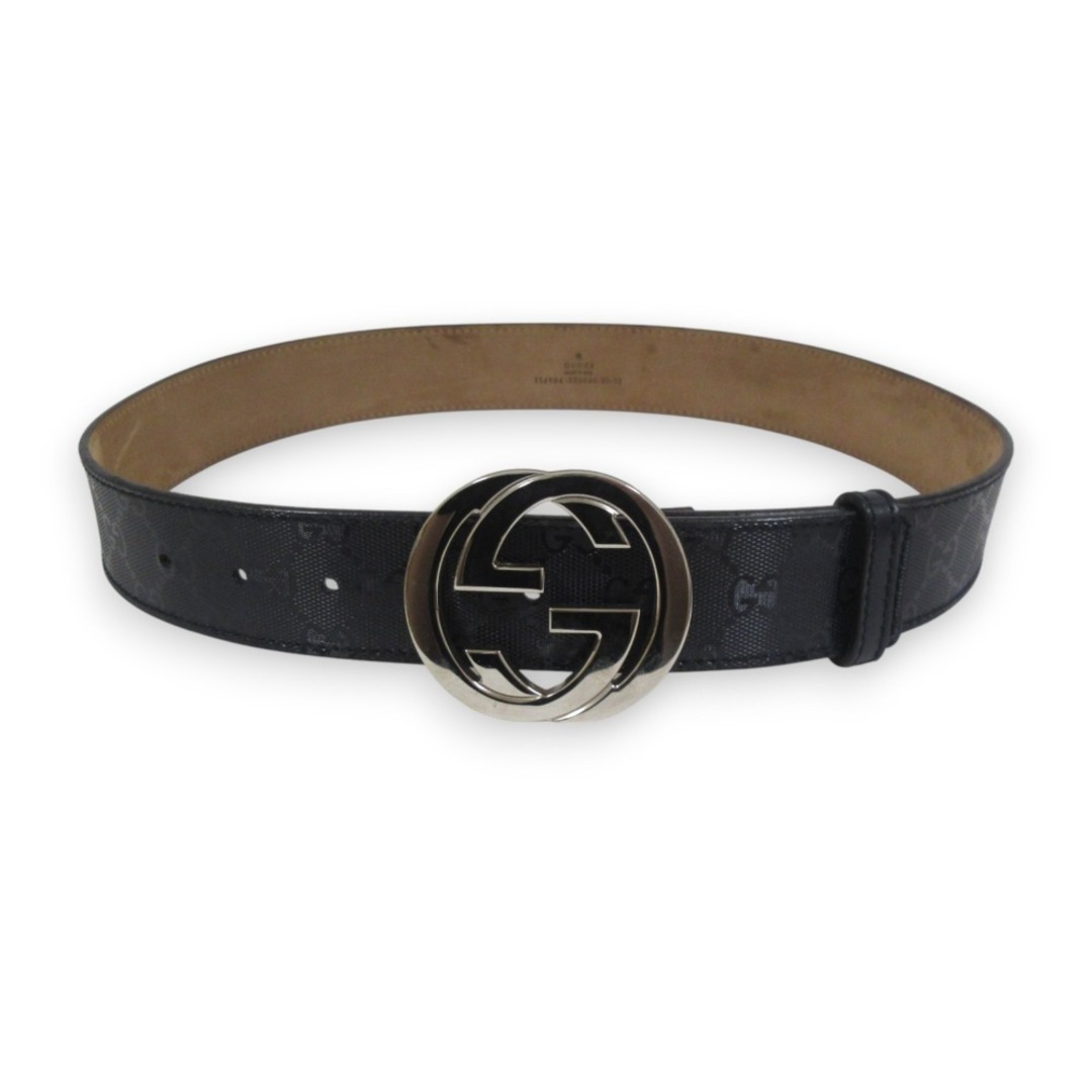 GUCCI - 美品 GUCCI グッチ インターロッキングGバックル GUCCI - 美品 GUCCI グッチ インターロッキングGバックル