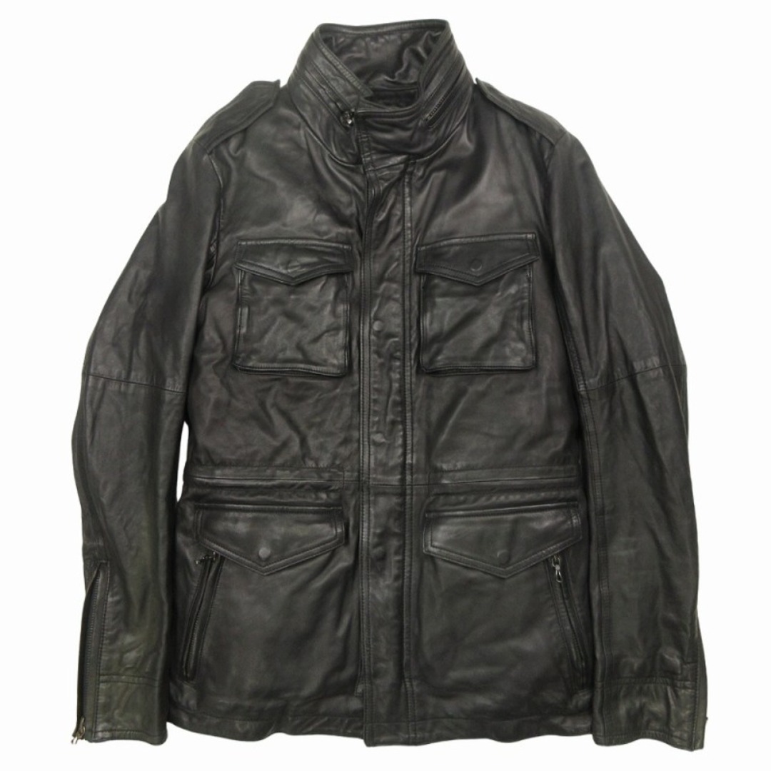 SHELLAC - 良品 SHELLAC シェラック レザー M-65 シープスキン SHELLAC - 良品 SHELLAC シェラック レザー M-65 シープスキン