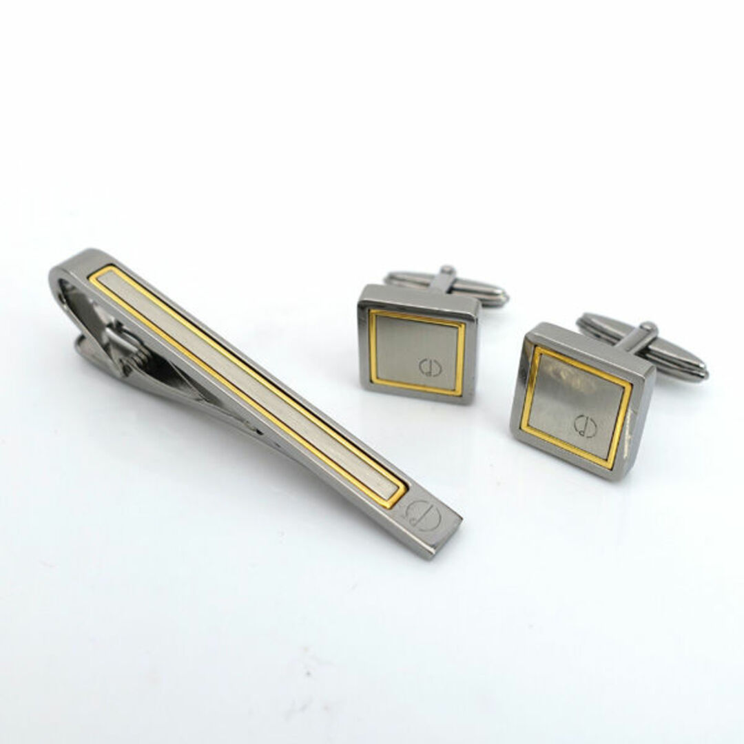 Dunhill - DUNHILL / ダンヒル ◇dロゴ スクエア カフス Dunhill - DUNHILL / ダンヒル ◇dロゴ スクエア カフス
