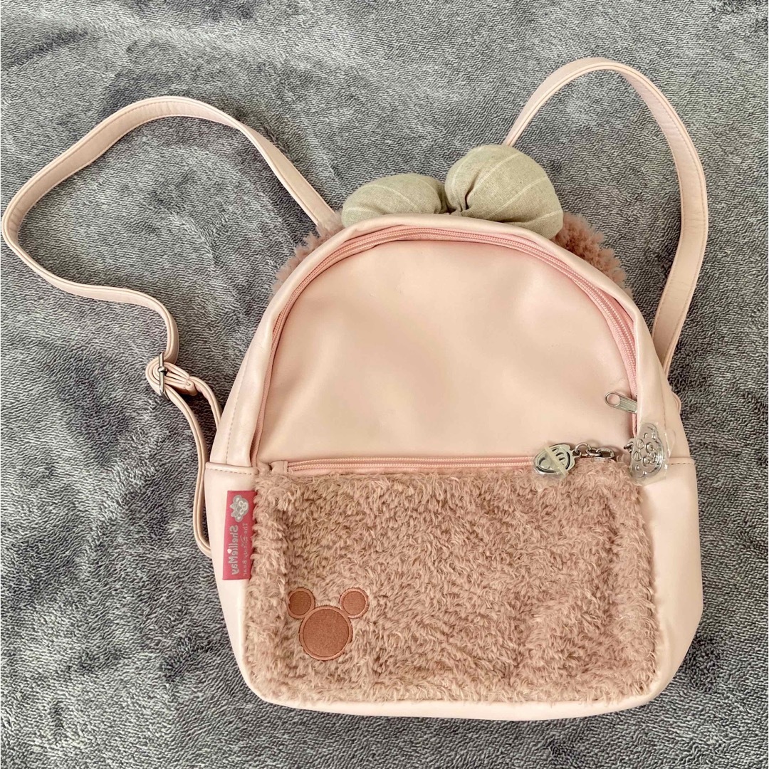 シェリーメイ♡アウラニ限定フェイスリュック Disney シェリーメイ リュック ぬいぐるみ バックパック 大きい