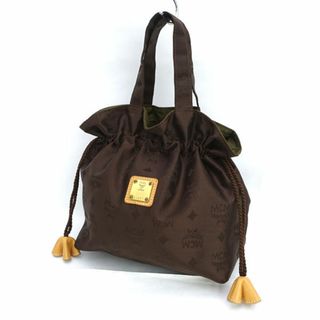MCM - 美品 MCM ゴールド金具 ブラックフォーマル ハンドバッグ MCM - 美品 MCM ゴールド金具 ブラックフォーマル ハンドバッグ