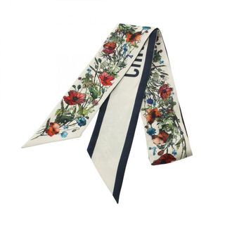 Christian Dior - ミッツァ jadior スカーフ 千鳥格子 ブラック Christian Dior - ミッツァ jadior スカーフ 千鳥格子 ブラック