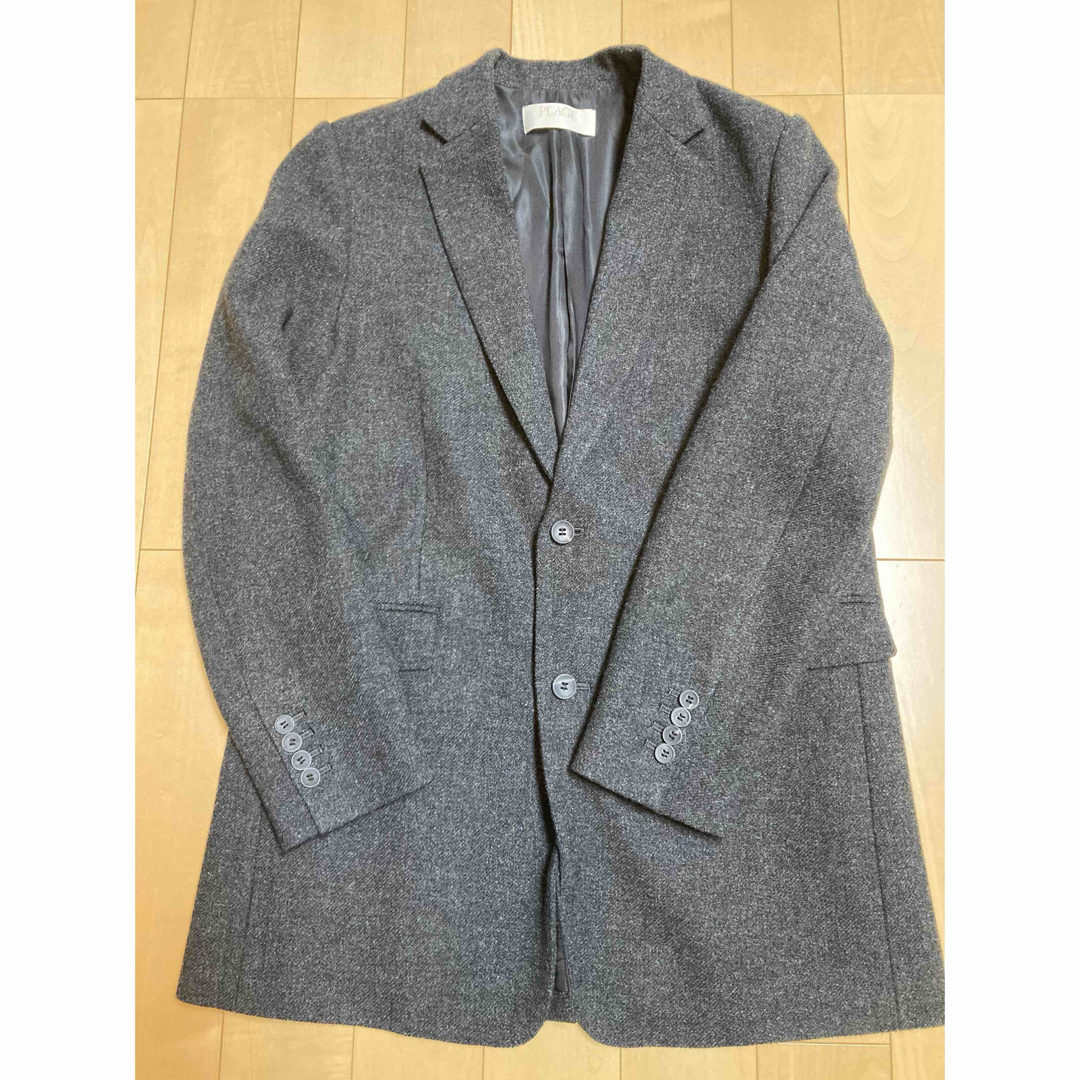 Plage - 美品【Plage】Big Tailored ジャケット ブラックA 38 Plage - 美品【Plage】Big Tailored ジャケット ブラックA 38
