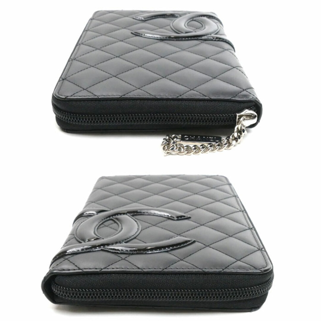 CHANEL - CHANEL シャネル カンボンライン 長財布 ラウンド CHANEL - CHANEL シャネル カンボンライン 長財布 ラウンド