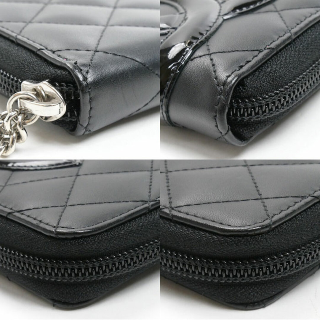 CHANEL - CHANEL シャネル カンボンライン 長財布 ラウンド CHANEL - CHANEL シャネル カンボンライン 長財布 ラウンド