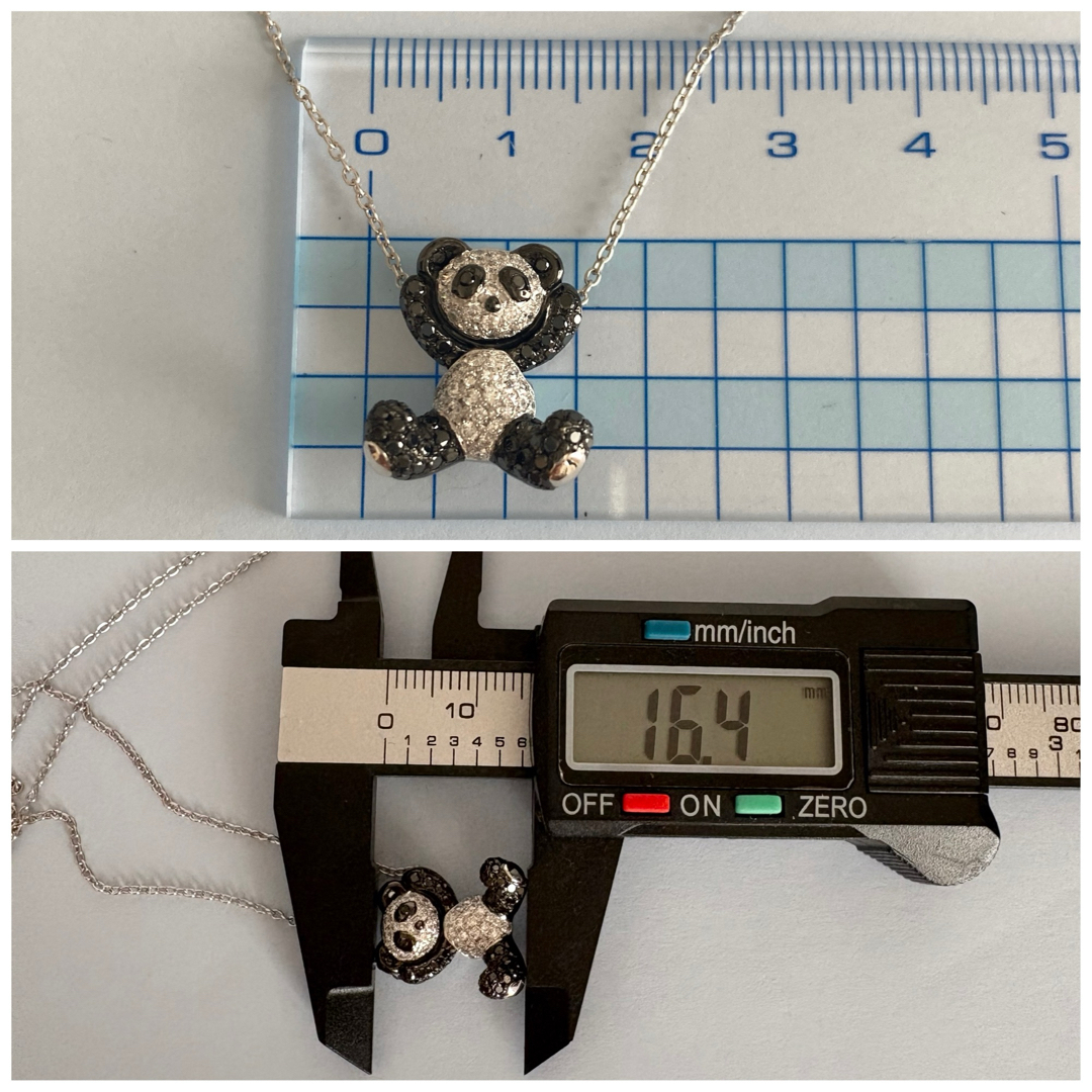 Ponte Vecchio - ポンテヴェキオ パンダ ネックレス 750 ダイヤ Ponte Vecchio - ポンテヴェキオ パンダ ネックレス 750 ダイヤ