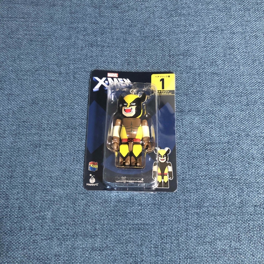 BE@RBRICK(ベアブリック)のHappyくじ MARVEL X-MEN ベアブリック賞 1 ウルヴァリン エンタメ/ホビーのフィギュア(アメコミ)の商品写真