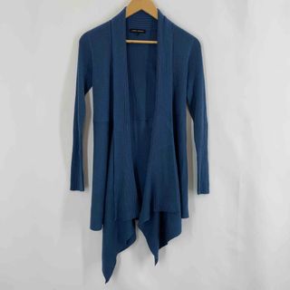 LAURA ASHLEY - LAURA ASHLEY 柄編み ニット カーディガン V開き