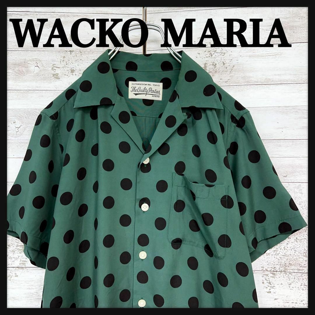 WACKO MARIA - 10673【美品・人気デザイン】ワコマリア☆ドット WACKO MARIA - 10673【美品・人気デザイン】ワコマリア☆ドット