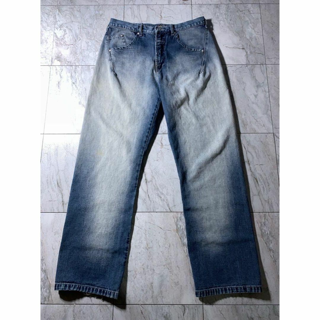 00s MARITE ＋ FRANCOIS GIRBAUD Black Denim Jacket 黒 XXL