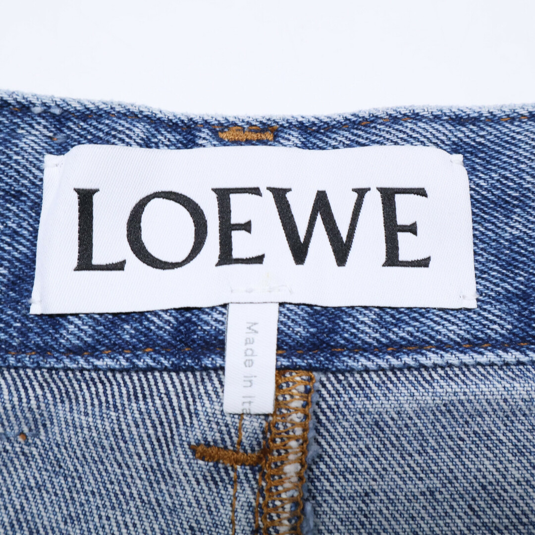 LOEWE - ロエベ 【美品】アナグラム刺繍 バギーデニムパンツ/ 36 LOEWE - ロエベ 【美品】アナグラム刺繍 バギーデニムパンツ/ 36