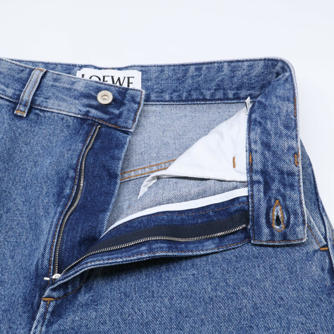 LOEWE - ロエベ 【美品】アナグラム刺繍 バギーデニムパンツ/ 36 LOEWE - ロエベ 【美品】アナグラム刺繍 バギーデニムパンツ/ 36