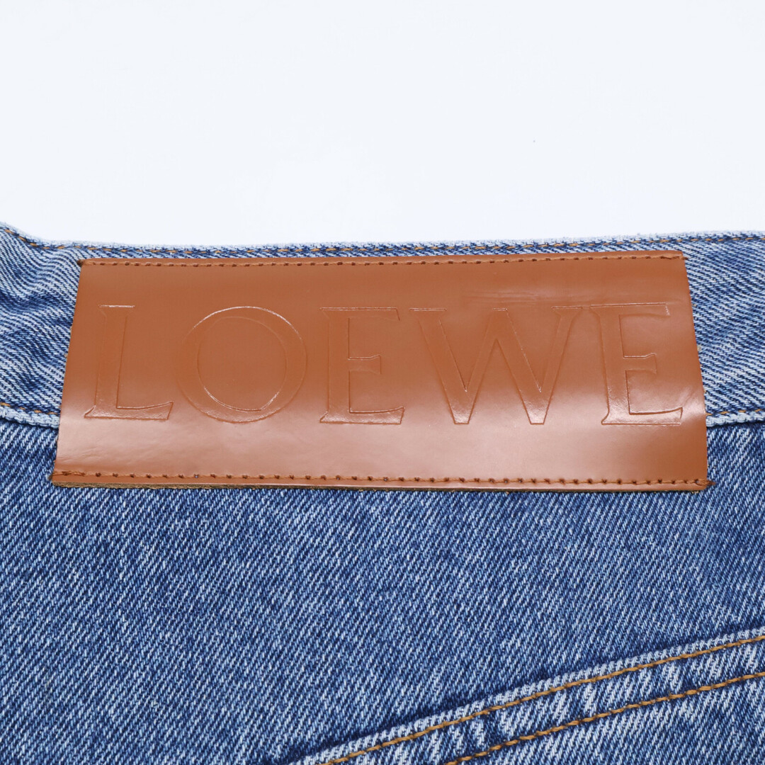 LOEWE - ロエベ 【美品】アナグラム刺繍 バギーデニムパンツ/ 36 LOEWE - ロエベ 【美品】アナグラム刺繍 バギーデニムパンツ/ 36