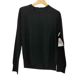 DIESEL - 未使用 DIESEL ディーゼル メタルロゴプレート ニット DIESEL - 未使用 DIESEL ディーゼル メタルロゴプレート ニット