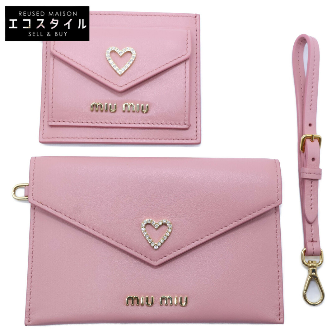 MIU MIU - ミュウミュウ 【新品同様】5MF025 2DU1 F0028 SOFT MIU MIU - ミュウミュウ 【新品同様】5MF025 2DU1 F0028 SOFT