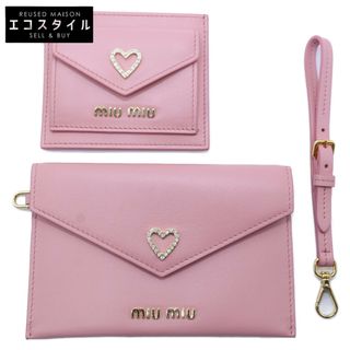 MIU MIU - 新品 ミュウミュウ MIU MIU カードケース ドット MIU MIU - 新品 ミュウミュウ MIU MIU カードケース ドット