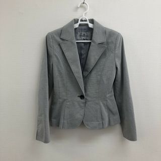 【Viaggio Blu】ビアッジョブルー　テーラードジャケット　グレー　アウター　レディース　(その他)