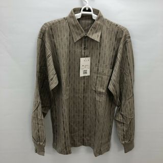 アーノルドパーマー(Arnold Palmer)の【ARNOLDPALMER】アーノルドパーマー　新品　長袖　シャツ　メンズ　グレー系　Mサイズ(シャツ)