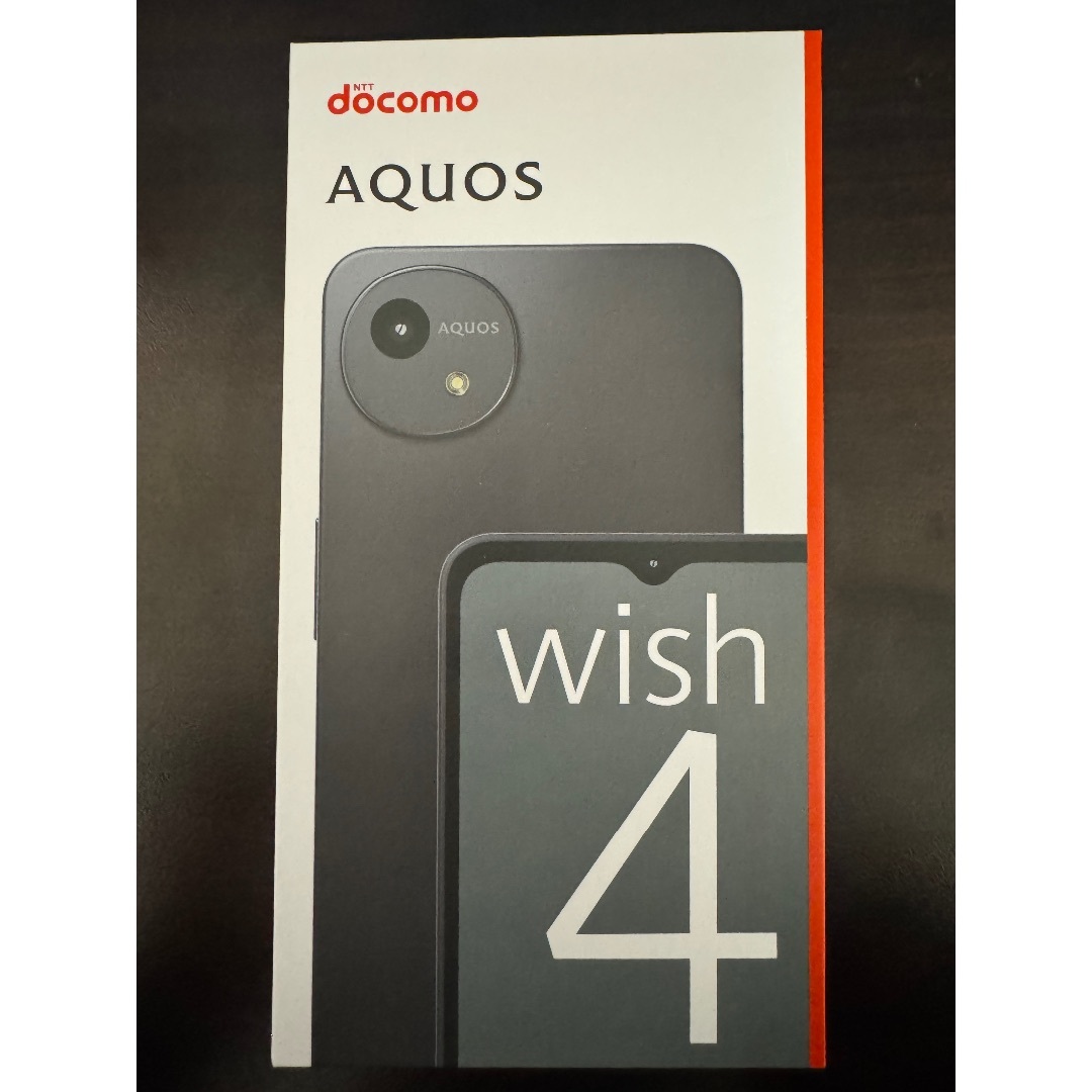 AQUOS - docomo AQUOS wish 4 ブラック SH-52E