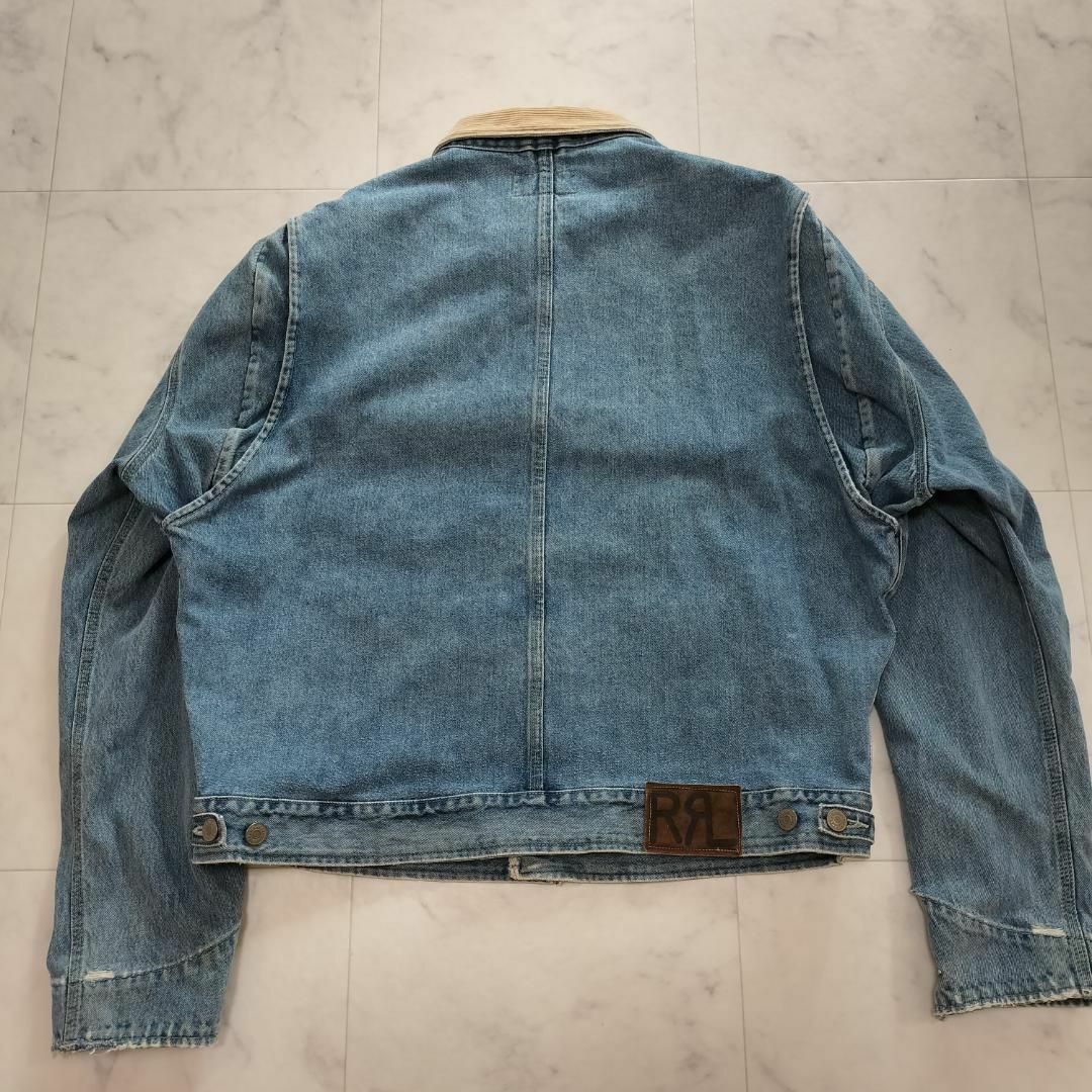 RRL - 希少サイズ L RRL 90s 初期 三ツ星 デニムジャケット 襟