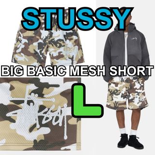 STUSSY - old Stussy チョコチップカモカーゴショートパンツ M STUSSY - old Stussy チョコチップカモカーゴショートパンツ M