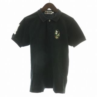 A BATHING APE - 新品 A BATHING APE ポロシャツ 迷彩柄 猿 Lの A BATHING APE - 新品 A BATHING APE ポロシャツ 迷彩柄 猿 Lの