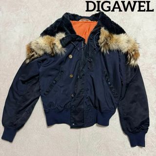 DIGAWEL - ディガウェル N-2B フライトジャケット ファーフード DIGAWEL - ディガウェル N-2B フライトジャケット ファーフード