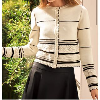 FOXEY - フォクシーNYビタミンカーディガン美品40イエローの通販 FOXEY - フォクシーNYビタミンカーディガン美品40イエローの通販