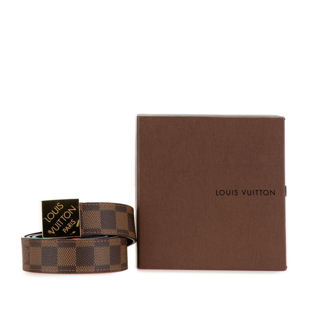 LOUIS VUITTON - ルイ ヴィトン ダミエ サンチュール キャレ LOUIS VUITTON - ルイ ヴィトン ダミエ サンチュール キャレ