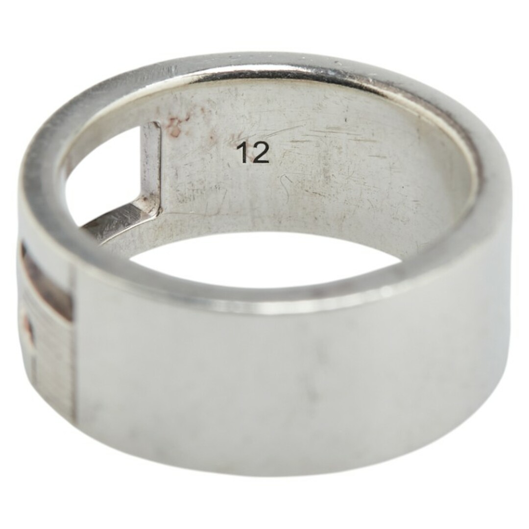 GUCCI - グッチ ブランデッドG リング 指輪 #12 SV925 シルバー GUCCI - グッチ ブランデッドG リング 指輪 #12 SV925 シルバー