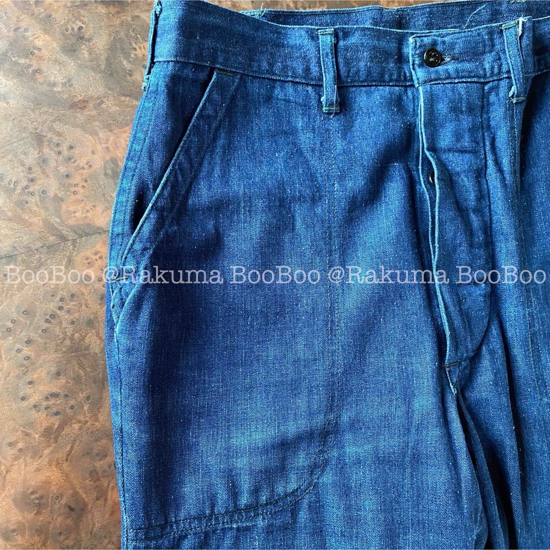 VINTAGE - 40s USN デニム ベイカー パンツ US NAVYの通販 by VINTAGE - 40s USN デニム ベイカー パンツ US NAVYの通販 by