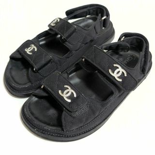 CHANEL(サンダル ・ ブラック/黒色系)のフリマアイテム一覧 CHANEL(サンダル ・ ブラック/黒色系)のフリマアイテム一覧