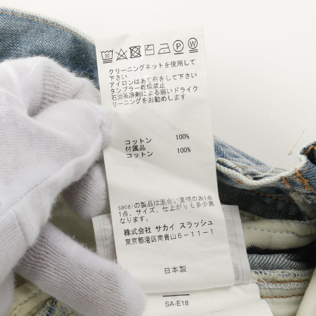 sacai - サカイ デニムパンツの通販 by BRANDOFF(ブランドオフ sacai - サカイ デニムパンツの通販 by BRANDOFF(ブランドオフ