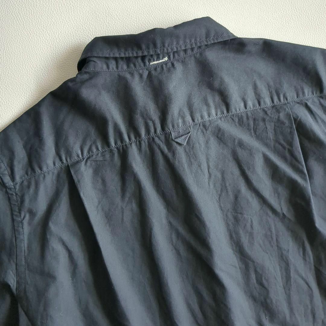 MARGARET HOWELL - MHL. マーガレットハウエル 半袖シャツ 丸襟 MARGARET HOWELL - MHL. マーガレットハウエル 半袖シャツ 丸襟