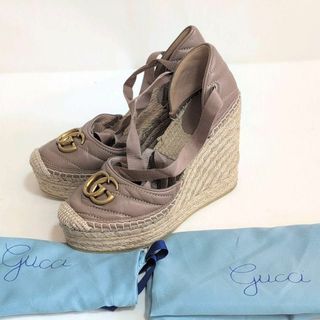 GUCCI - 【中古】 グッチ サンダル ホースビット バンブー 37 GUCCI - 【中古】 グッチ サンダル ホースビット バンブー 37
