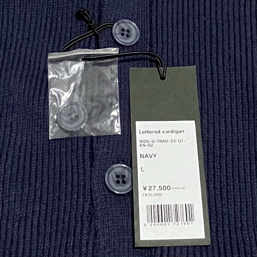 WIND AND SEA - 【新品】WIND AND SEA Lettered Cardigan タグ WIND AND SEA - 【新品】WIND AND SEA Lettered Cardigan タグ