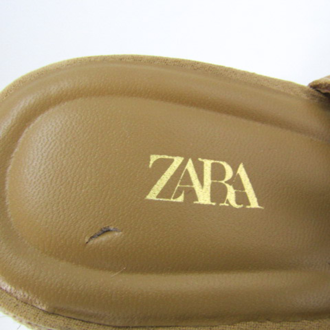 ZARA - ザラ サンダル 厚底 ウエッジソール ストラップ 靴 ZARA - ザラ サンダル 厚底 ウエッジソール ストラップ 靴
