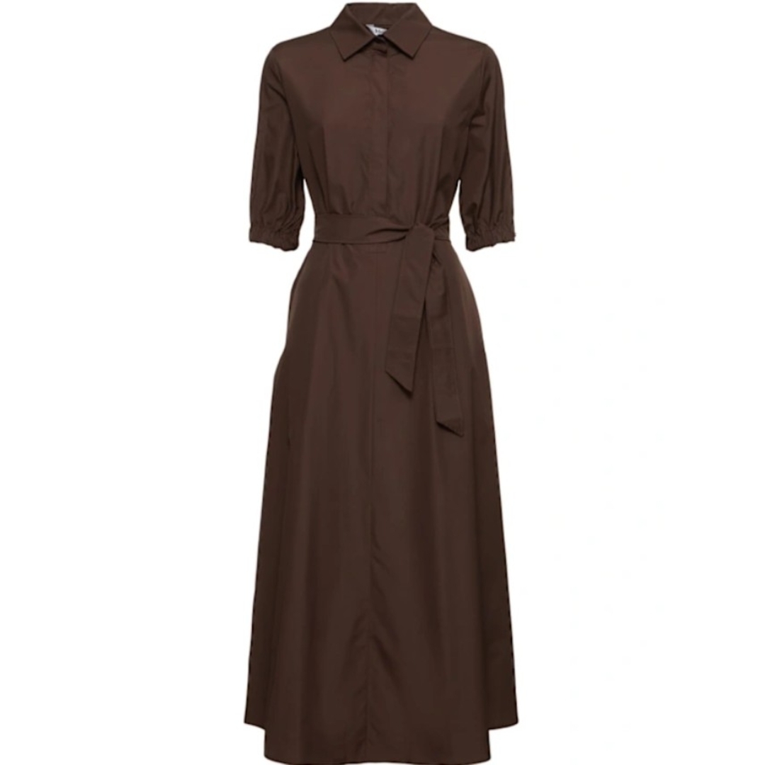 Max Mara - Max Mara hoyo ポプリンシャツドレス 新品タグ付きの Max Mara - Max Mara hoyo ポプリンシャツドレス 新品タグ付きの