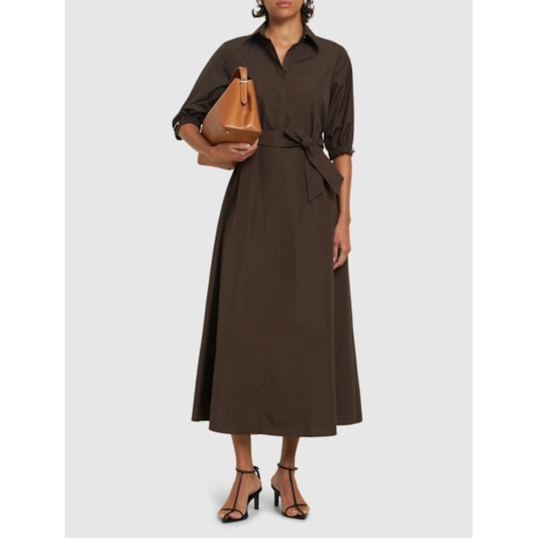 Max Mara - Max Mara hoyo ポプリンシャツドレス 新品タグ付きの Max Mara - Max Mara hoyo ポプリンシャツドレス 新品タグ付きの