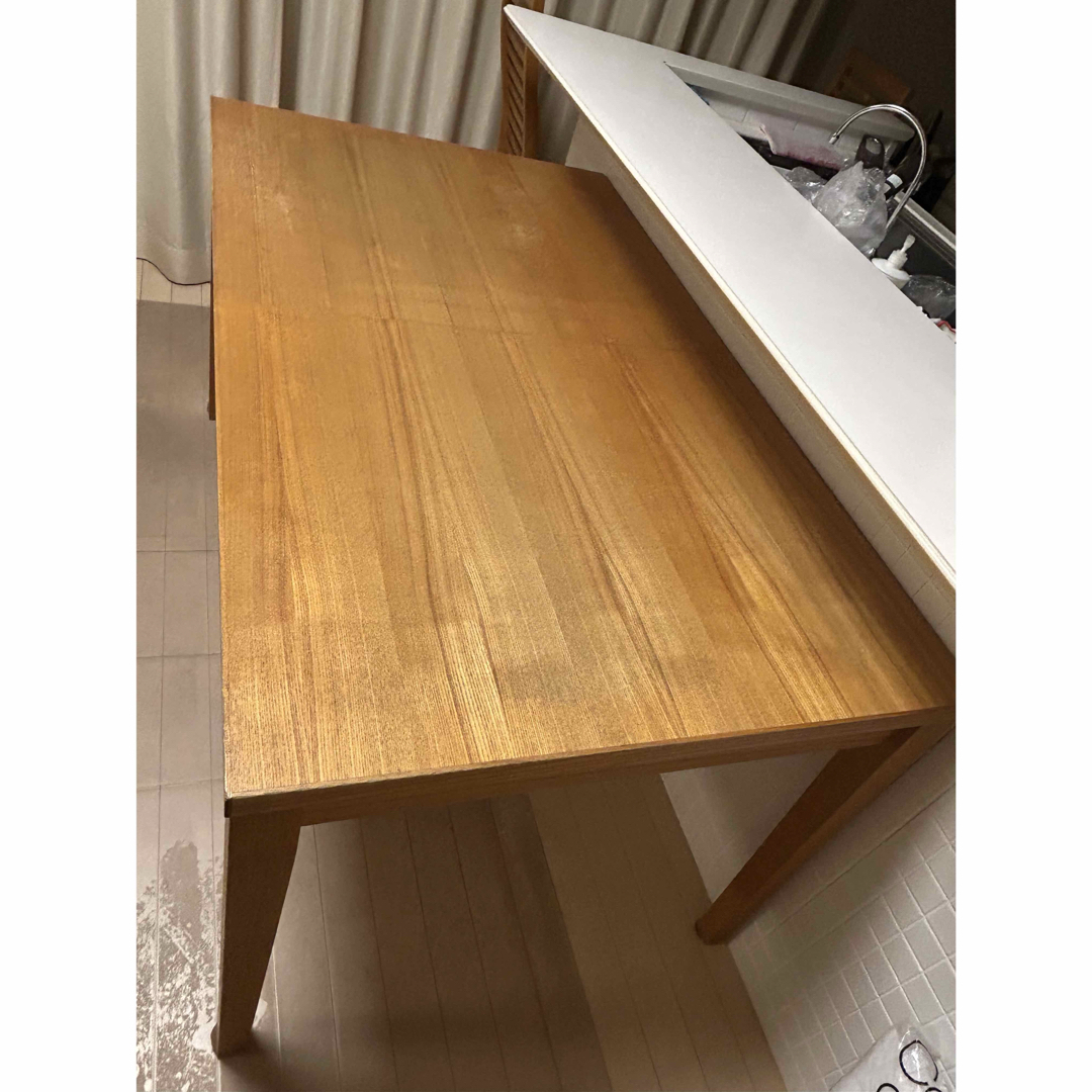 エクステンションダイニングテーブル 天然木 simple style 引取 エクステンションダイニングテーブル 天然木 simple style 引取