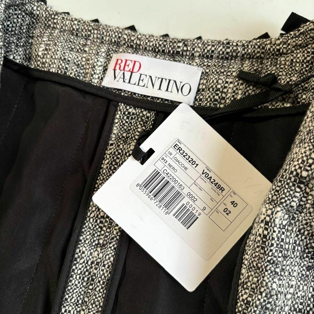 ファッション RED VALENTINO ツイードジャケット VALENTINO RED 新品未使用 - ジャケット・アウター
