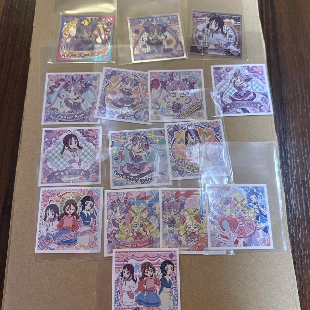 プリキラシールコレクション キュアキュンキュン エンタメ/ホビーのアニメグッズ(その他)の商品写真