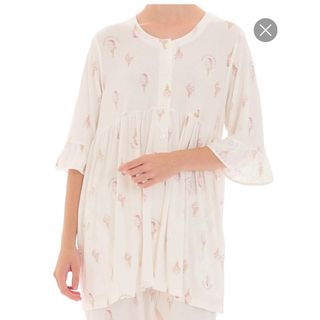 narue - 新品☆ナルエー 長袖ワンピース ネグリジェ ガーゼ M〜L narue - 新品☆ナルエー 長袖ワンピース ネグリジェ ガーゼ M〜L