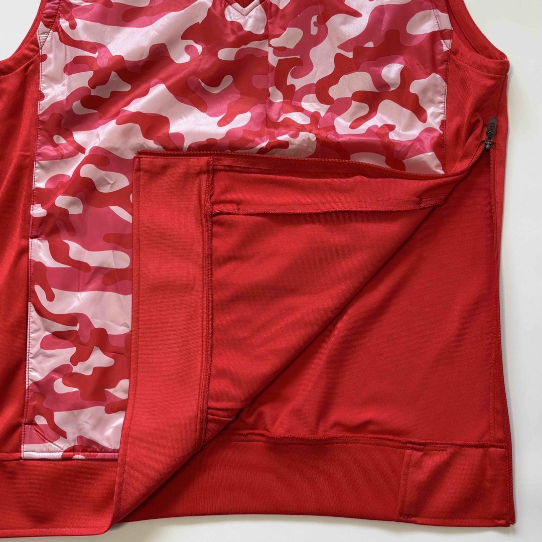 PUMA(プーマ)の新品 PUMA プーマ ウィンドプルーフベスト 赤 Mサイズ ゴルフウェア メンズのトップス(ベスト)の商品写真