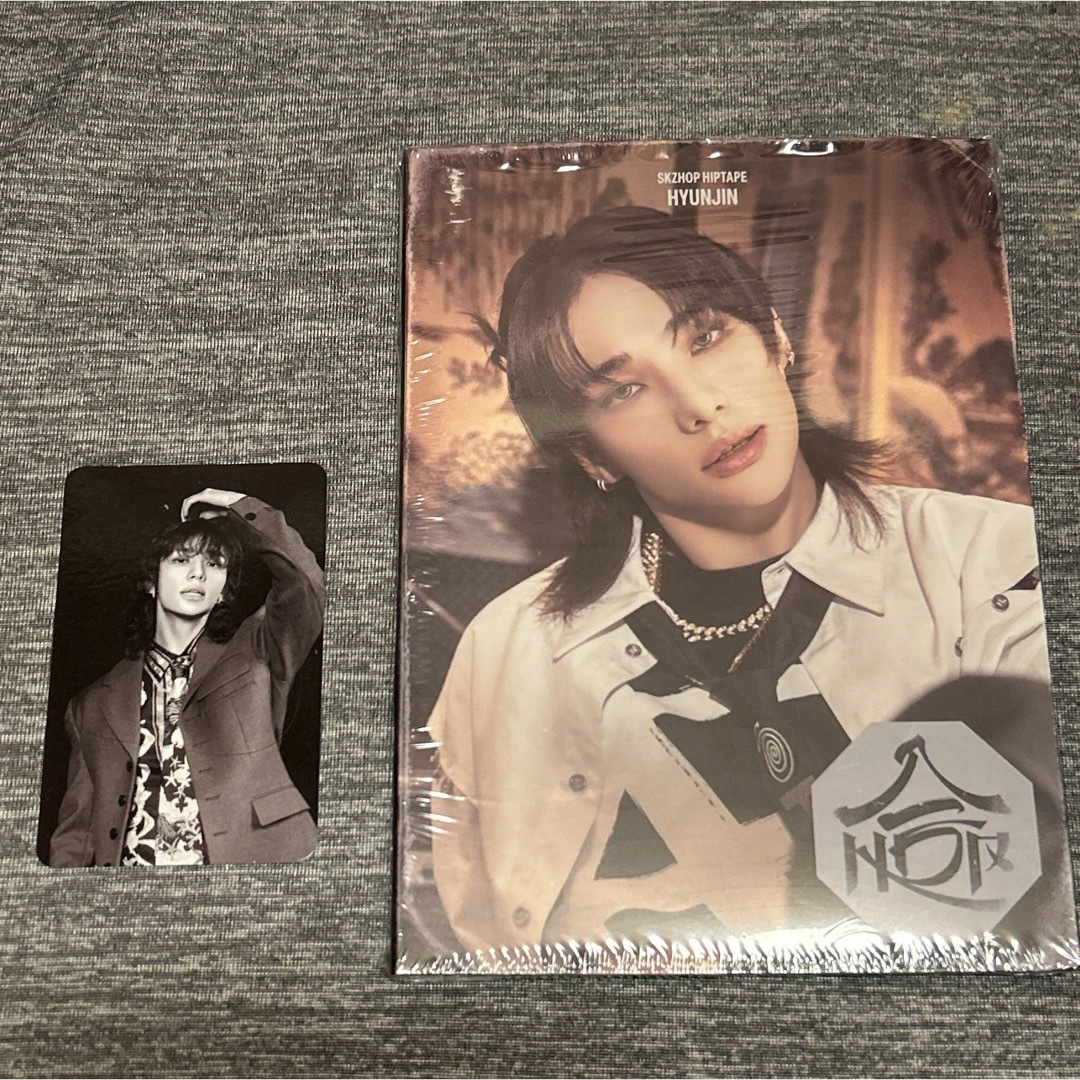 Stray Kids(ストレイキッズ)のstraykids 合 hop ACCORDION ヒョンジン アルバム トレカ エンタメ/ホビーのCD(K-POP/アジア)の商品写真