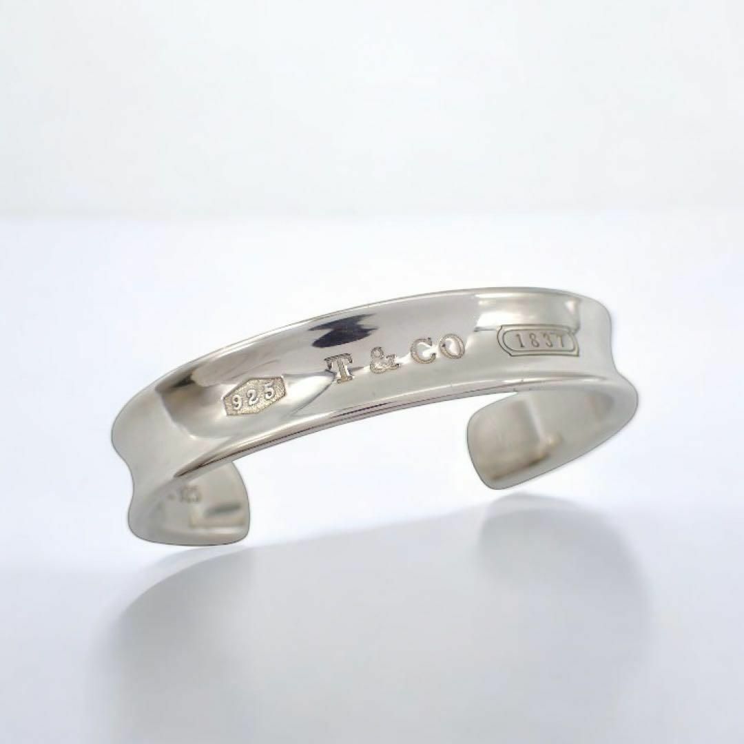 Tiffany & Co. - ティファニー ナロー ワイド バングル カフ Tiffany & Co. - ティファニー ナロー ワイド バングル カフ