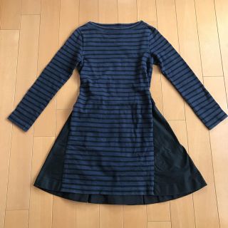 サカイ(sacai)のSacai ボーダーワンピース 難あり(ひざ丈ワンピース)