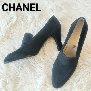 CHANEL - 3d14 CHANEL シャネル スリングバックシューズ ココ CHANEL - 3d14 CHANEL シャネル スリングバックシューズ ココ